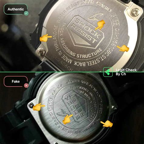 how to spot a fake casio g shock watch|casio g shock watch original.